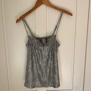Women’s s silver tank top